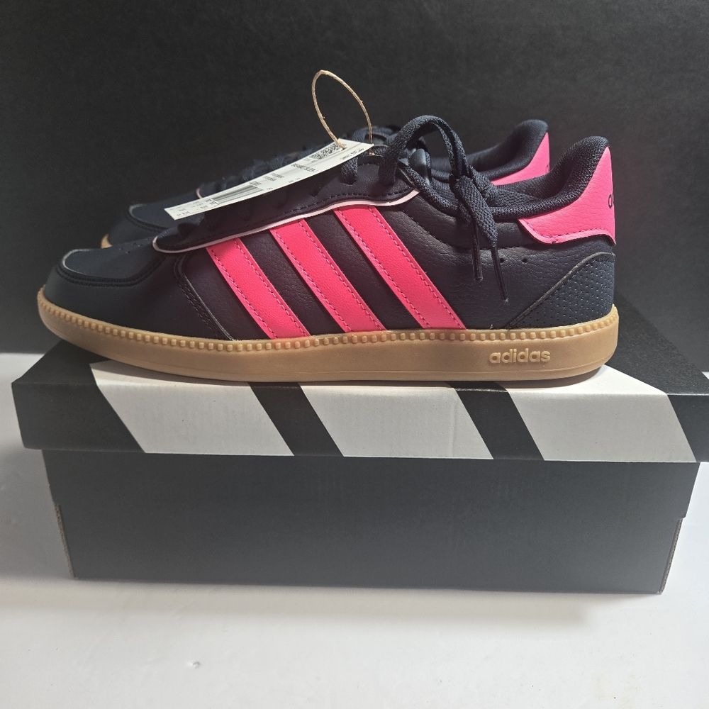 Adidas Breaknet Sleek J Girls Sneakers Size 4.5